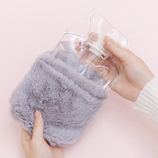 Plush Bunny Hot Water Bottle Bag