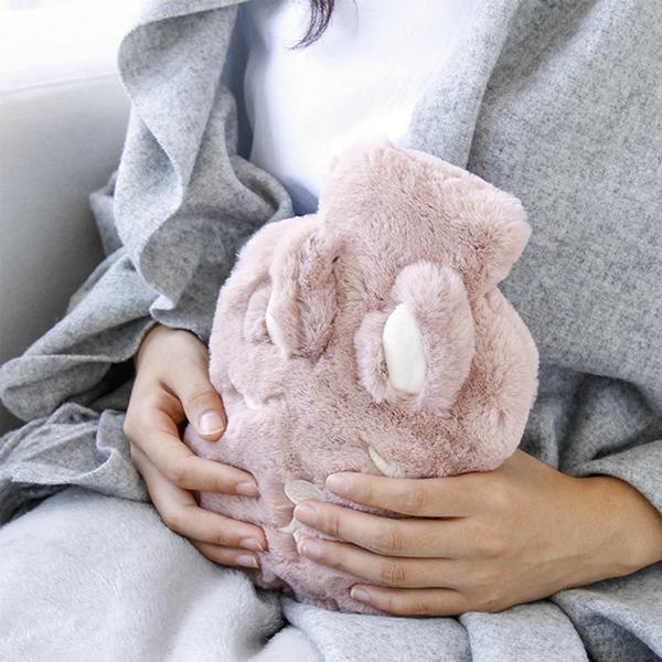 Plush Bunny Hot Water Bottle Bag