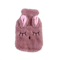 Thumbnail for Plush Bunny Hot Water Bottle Bag