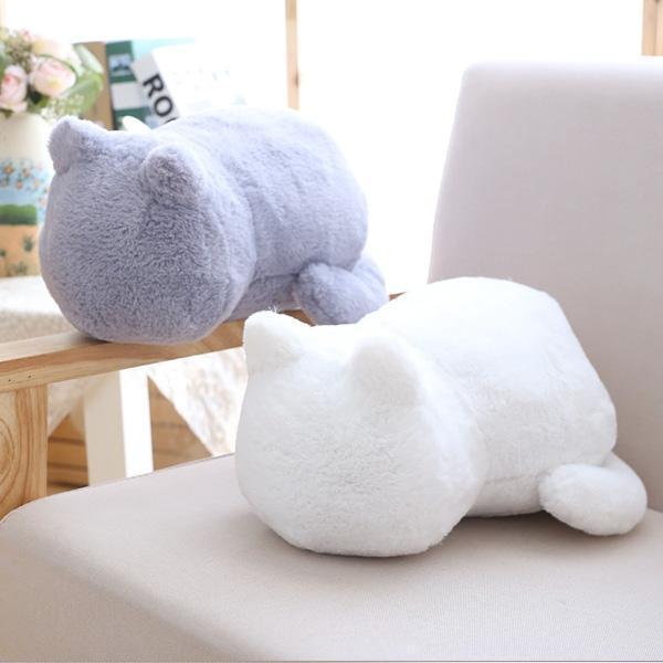 Plush Cat Cushion