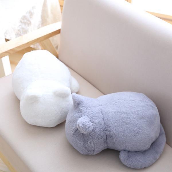 Plush Cat Cushion