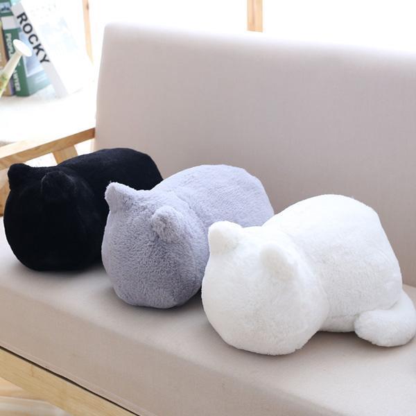 Plush Cat Cushion