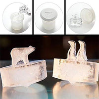 Thumbnail for Polar Bear Penguin Ice Molds (Set of 2)