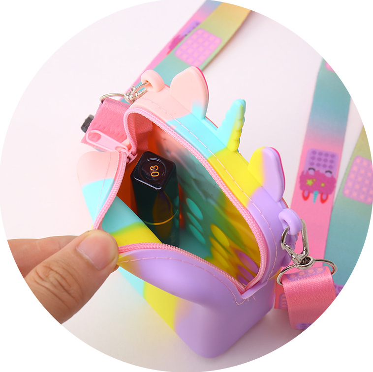 Unicorn Pop It Coin Purse