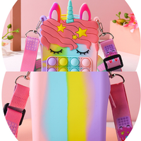 Thumbnail for Unicorn Pop It Coin Purse
