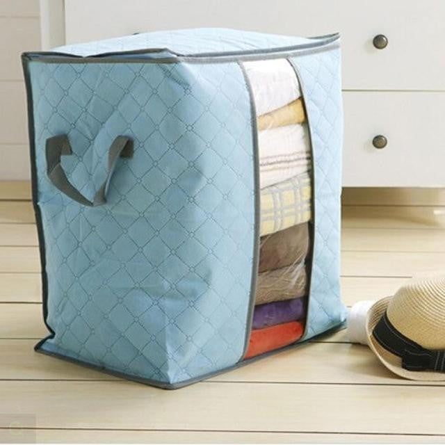 Bamboo Fabric Storage Bags - PeekWise