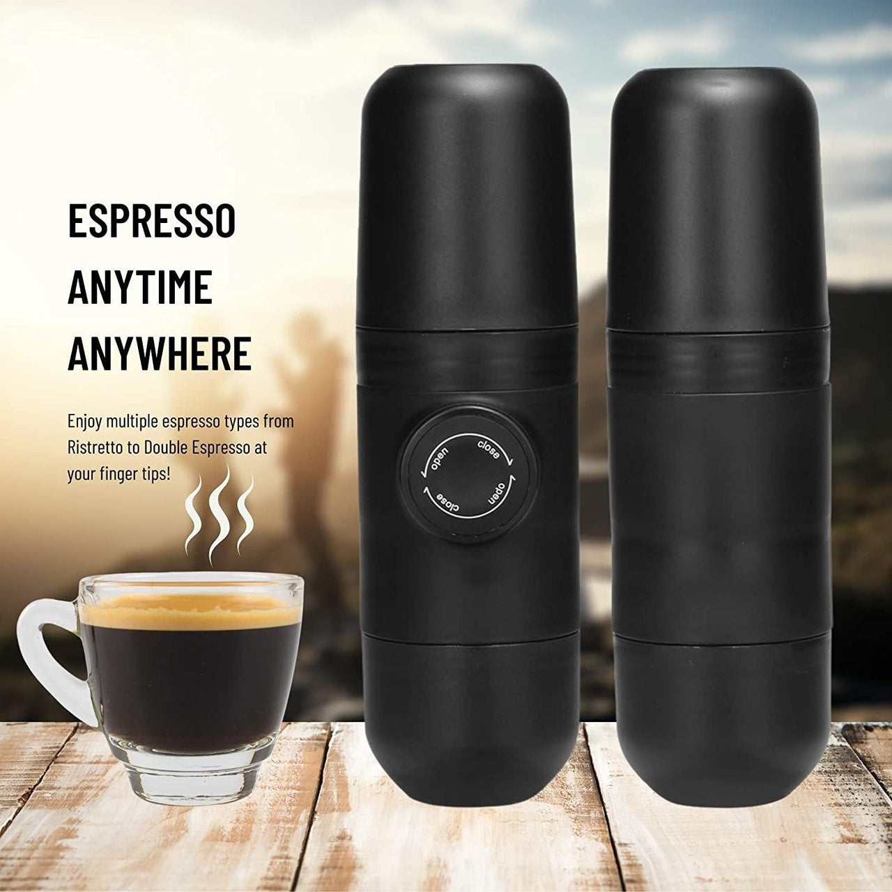 Portable Coffee Maker PeekWise