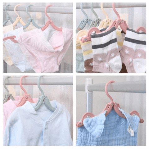 Folding Travel Hangers - PeekWise