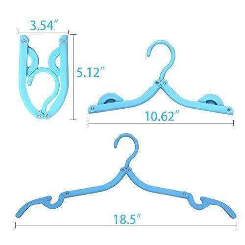Folding Travel Hangers - PeekWise