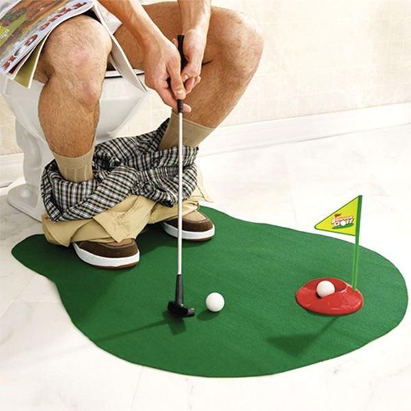 Potty Putter Toilet Golf Game