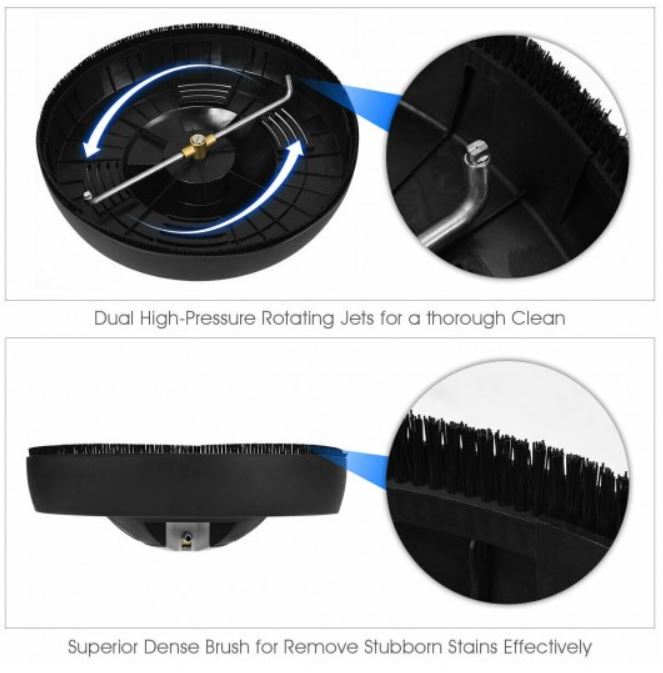 3000psi 16 Inch Pressure Washer Surface Cleaner Attachment