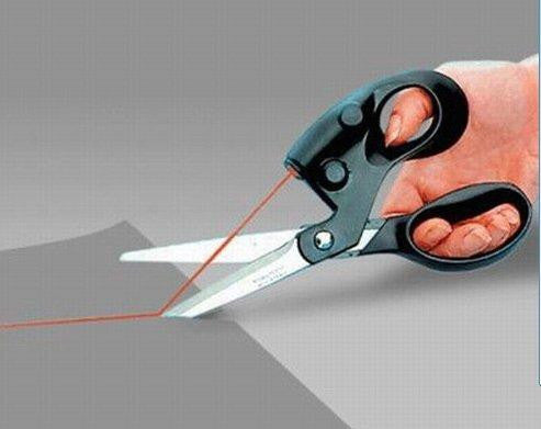 Laser Guided Scissors - PeekWise