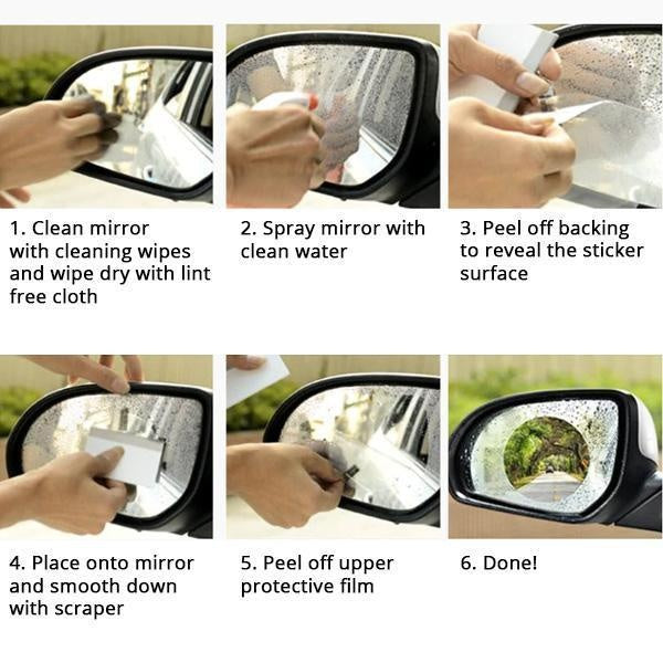 Rainproof Car Rearview Side Mirror Film