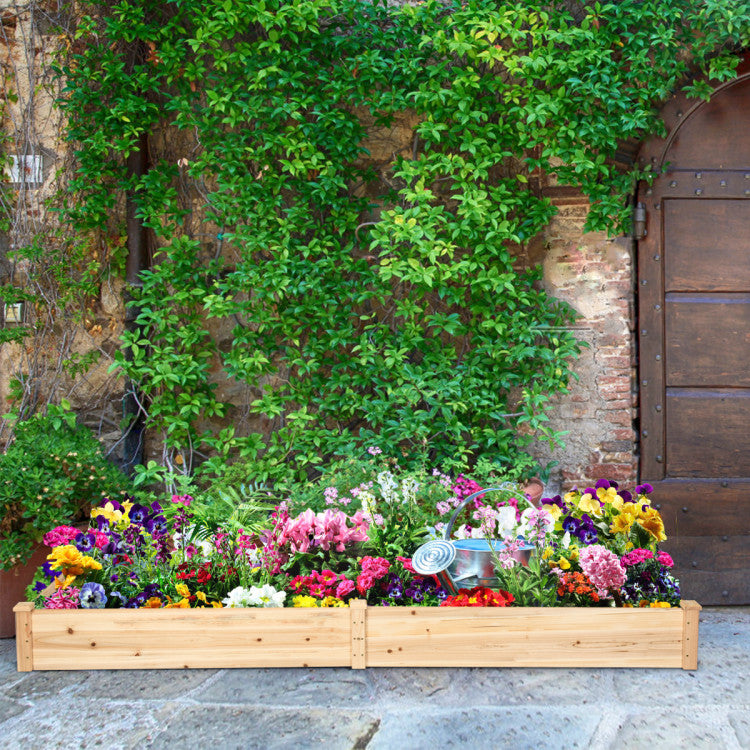 Wooden Raised Garden Bed