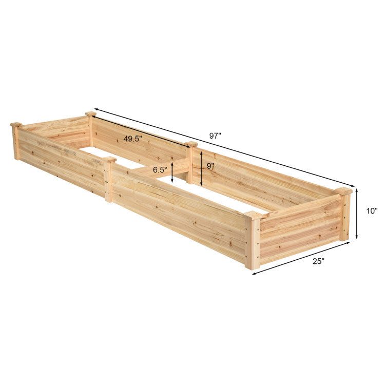 Wooden Raised Garden Bed