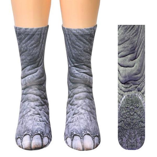 Realistic Animal Paw Socks