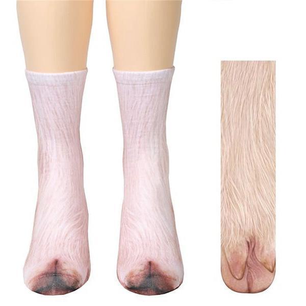 Realistic Animal Paw Socks