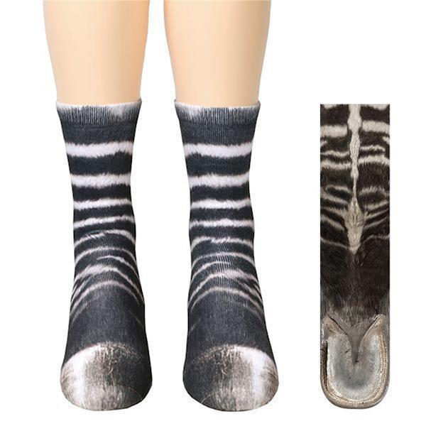 Realistic Animal Paw Socks