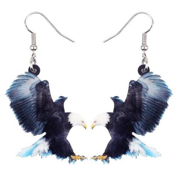 Realistic Bird Dangling Earrings