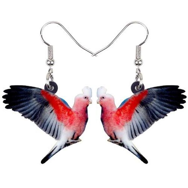 Realistic Bird Dangling Earrings