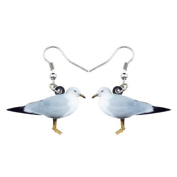 Realistic Bird Dangling Earrings