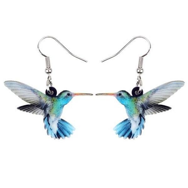 Realistic Bird Dangling Earrings