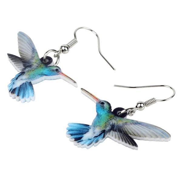 Realistic Bird Dangling Earrings