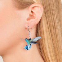 Thumbnail for Realistic Bird Dangling Earrings