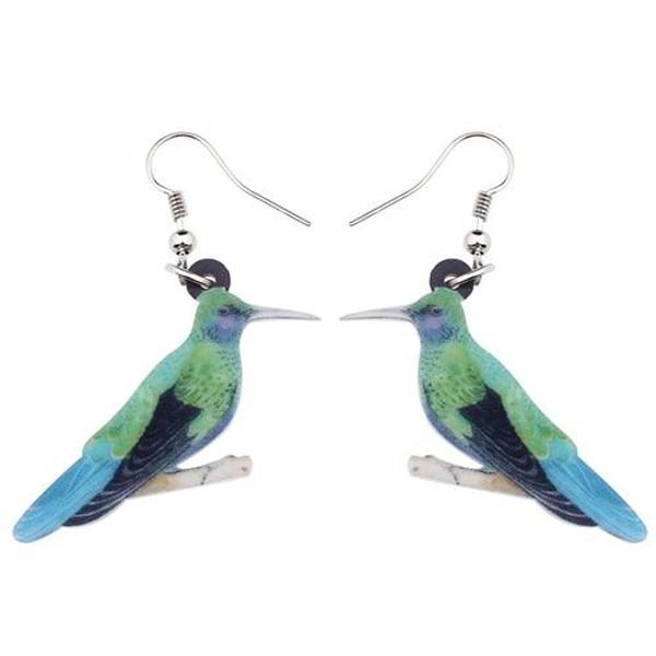 Realistic Bird Dangling Earrings