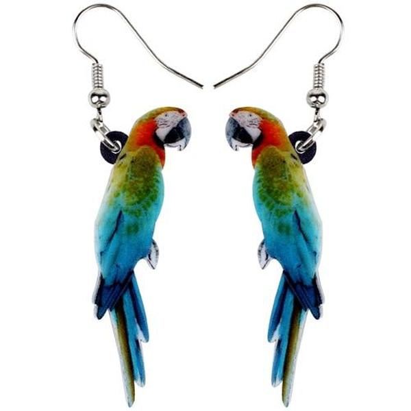 Realistic Bird Dangling Earrings