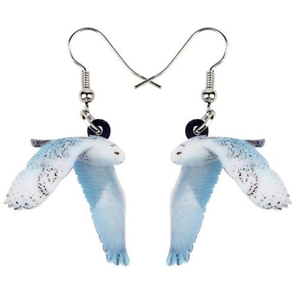 Realistic Bird Dangling Earrings