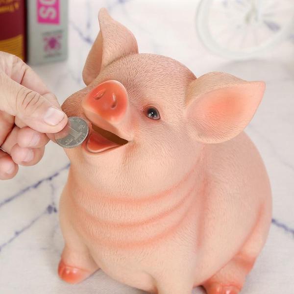 Realistic Jovial Piggy Bank