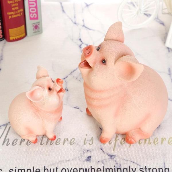 Realistic Jovial Piggy Bank