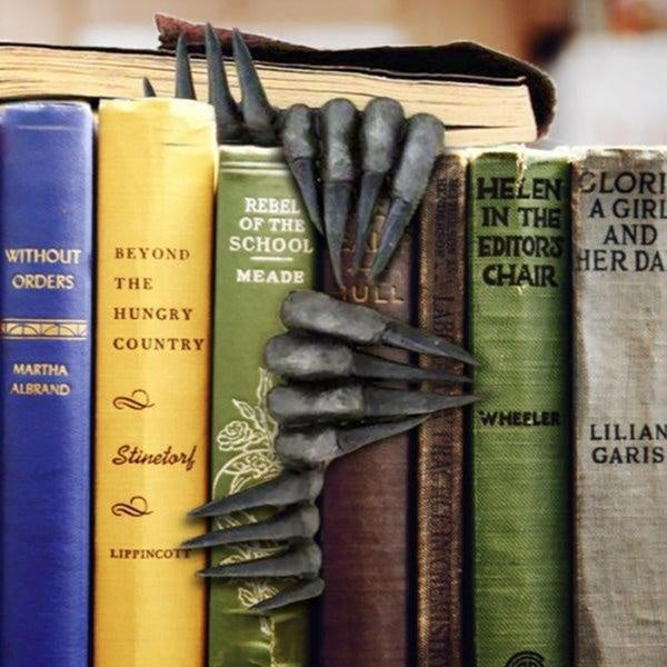 Realistic Witch Demon Claws Bookmark