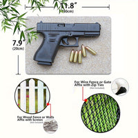 Thumbnail for Realistic Gun Print Metal Sign