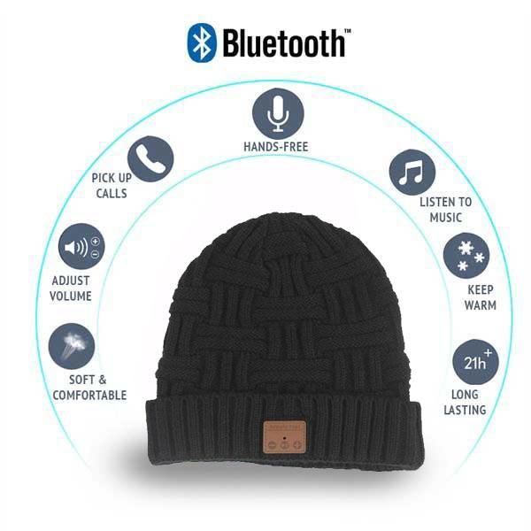 Rechargeable Hands-Free Bluetooth Beanie