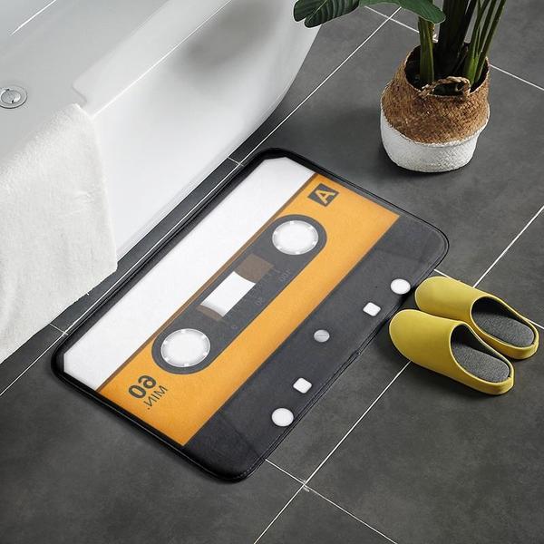 Retro Cassette Tape Plush Rug