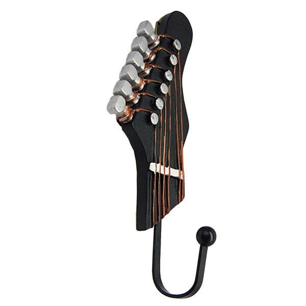 Retro Guitar Head Wall Hooks (Set of 3)