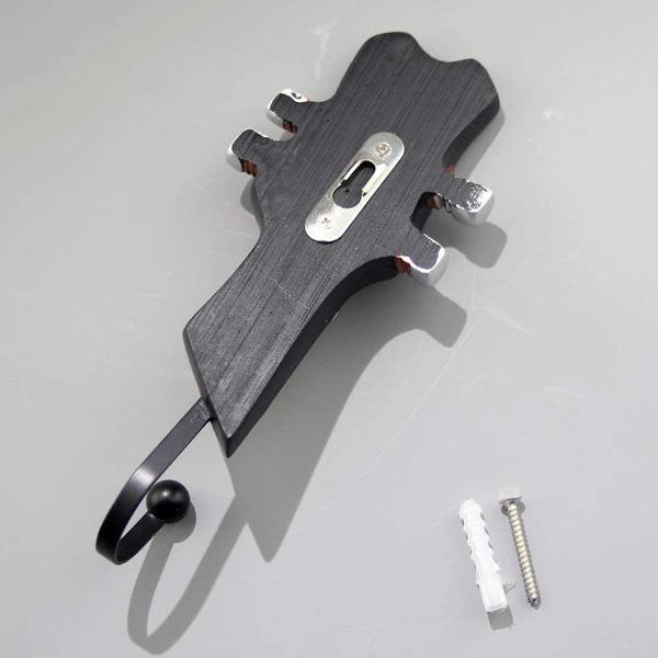 Retro Guitar Head Wall Hooks (Set of 3)