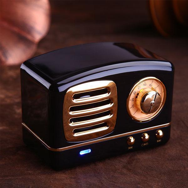 Retro HiFi Bluetooth Stereo Speaker