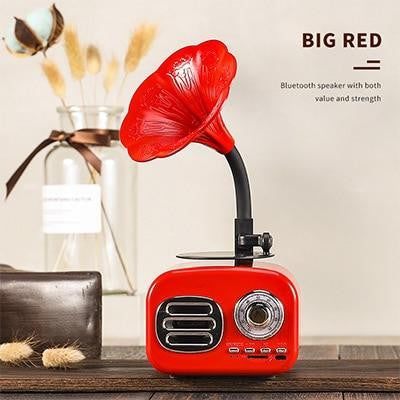 Retro Gramophone Bluetooth Speaker - PeekWise