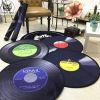 Thumbnail for Retro Vinyl Record Rug - PeekWise