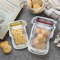 Thumbnail for Reusable Mason Bottle Ziplock Bags - PeekWise