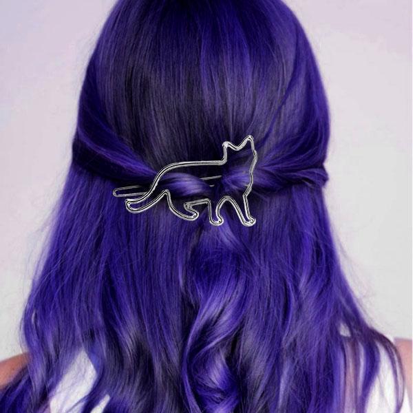 Roaming Cat Shaped Hair Clip