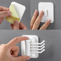 Thumbnail for Swivel Adjustable Wall Hooks Set of 3 - PeekWise