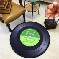 Thumbnail for Retro Vinyl Record Rug - PeekWise