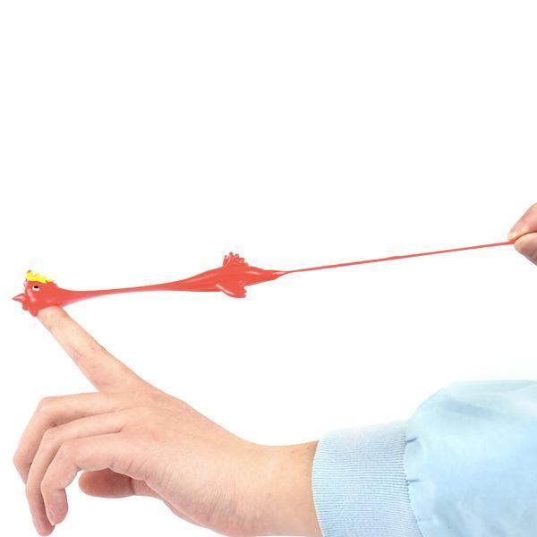 Rubber Band Chicken Prank Toy