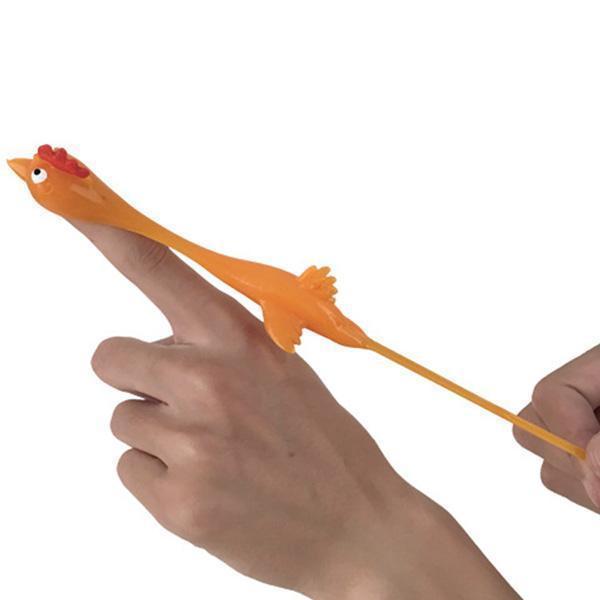 Rubber Band Chicken Prank Toy