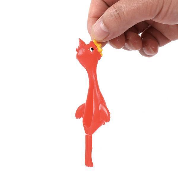 Rubber Band Chicken Prank Toy