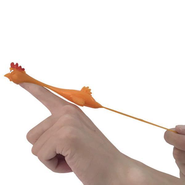 Rubber Band Chicken Prank Toy